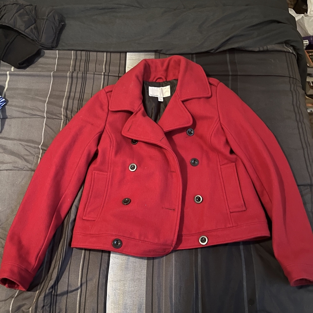 Old Navy small red Jacket - Picture 3 of 8